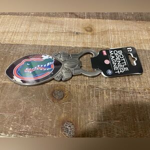 University of Florida Gators Bottle Opener, Magnetic UF Football